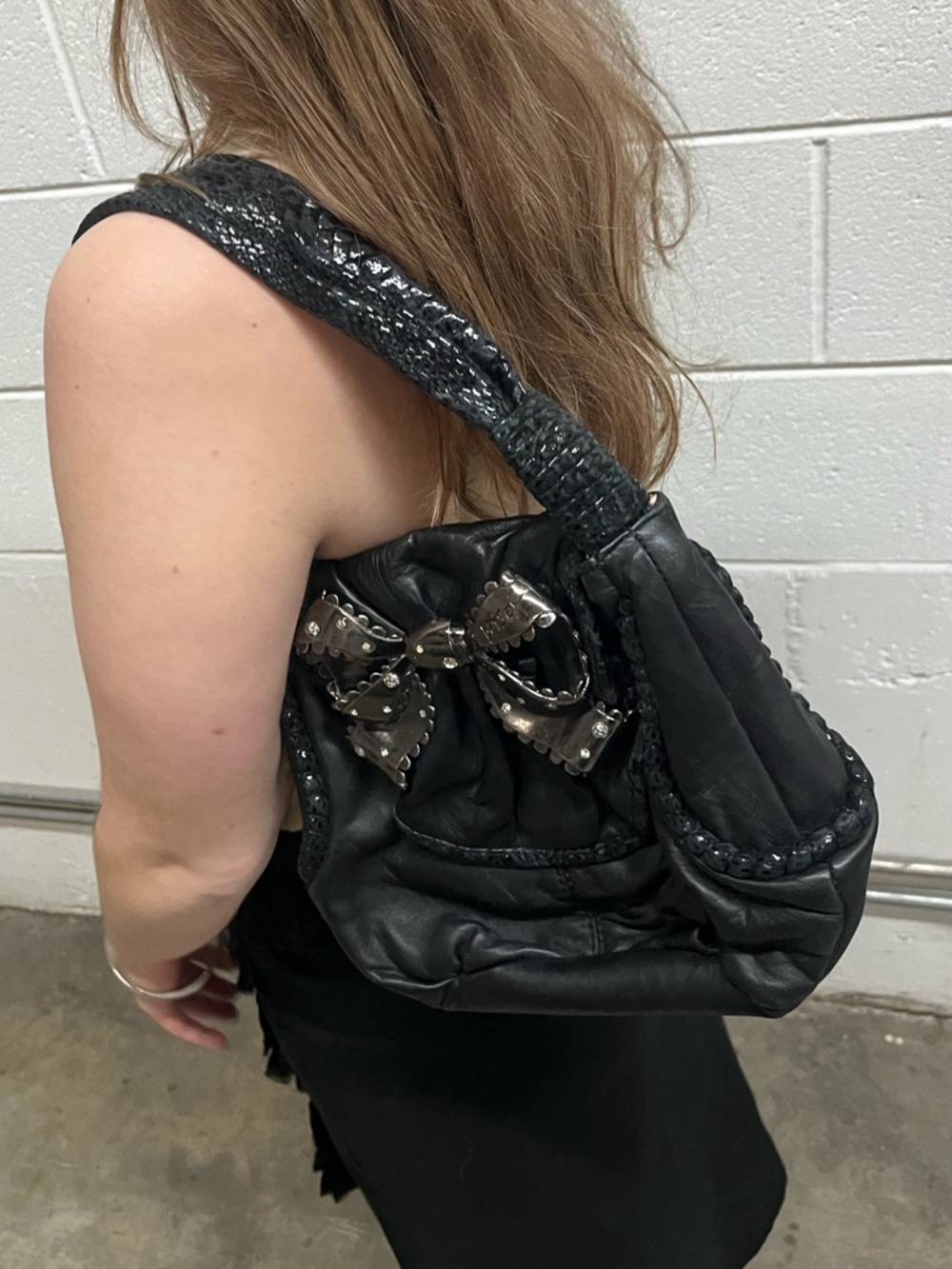 Betsey Johnson bow purse